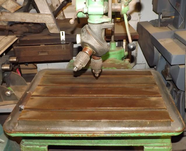 3-3/4" x 17" WALKER TURNER ... RADIAL DRILL